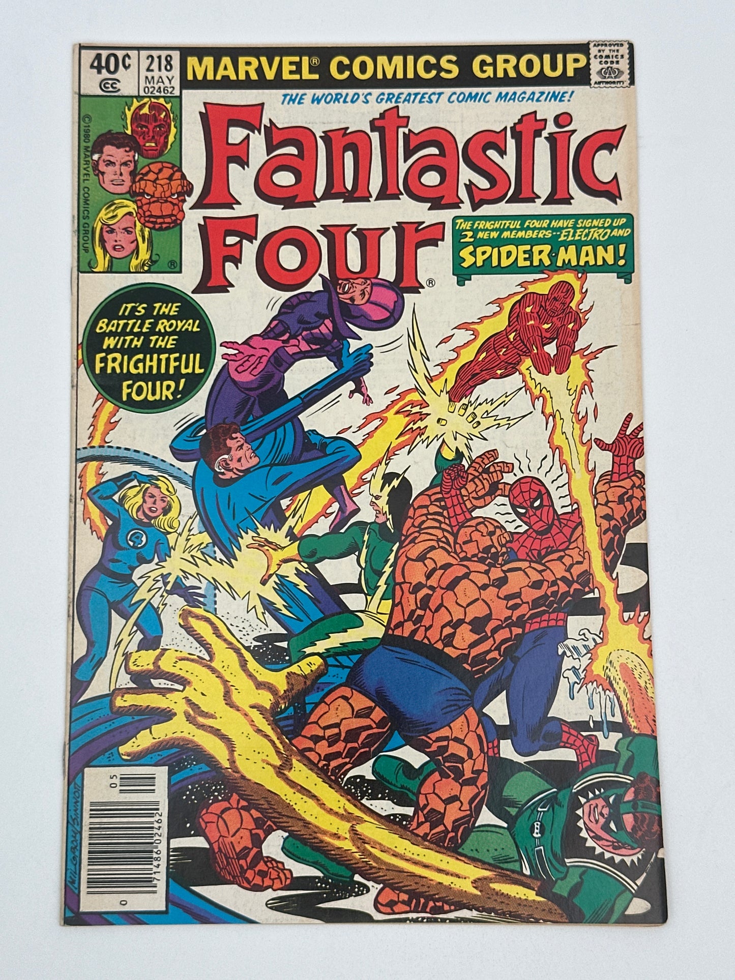 Fantastic Four #218 Newsstand NM