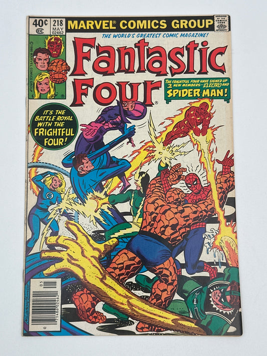 Fantastic Four #218 Newsstand NM