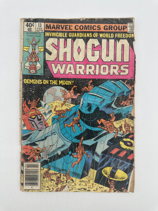Shogun Warriors #13 Newsstand GD