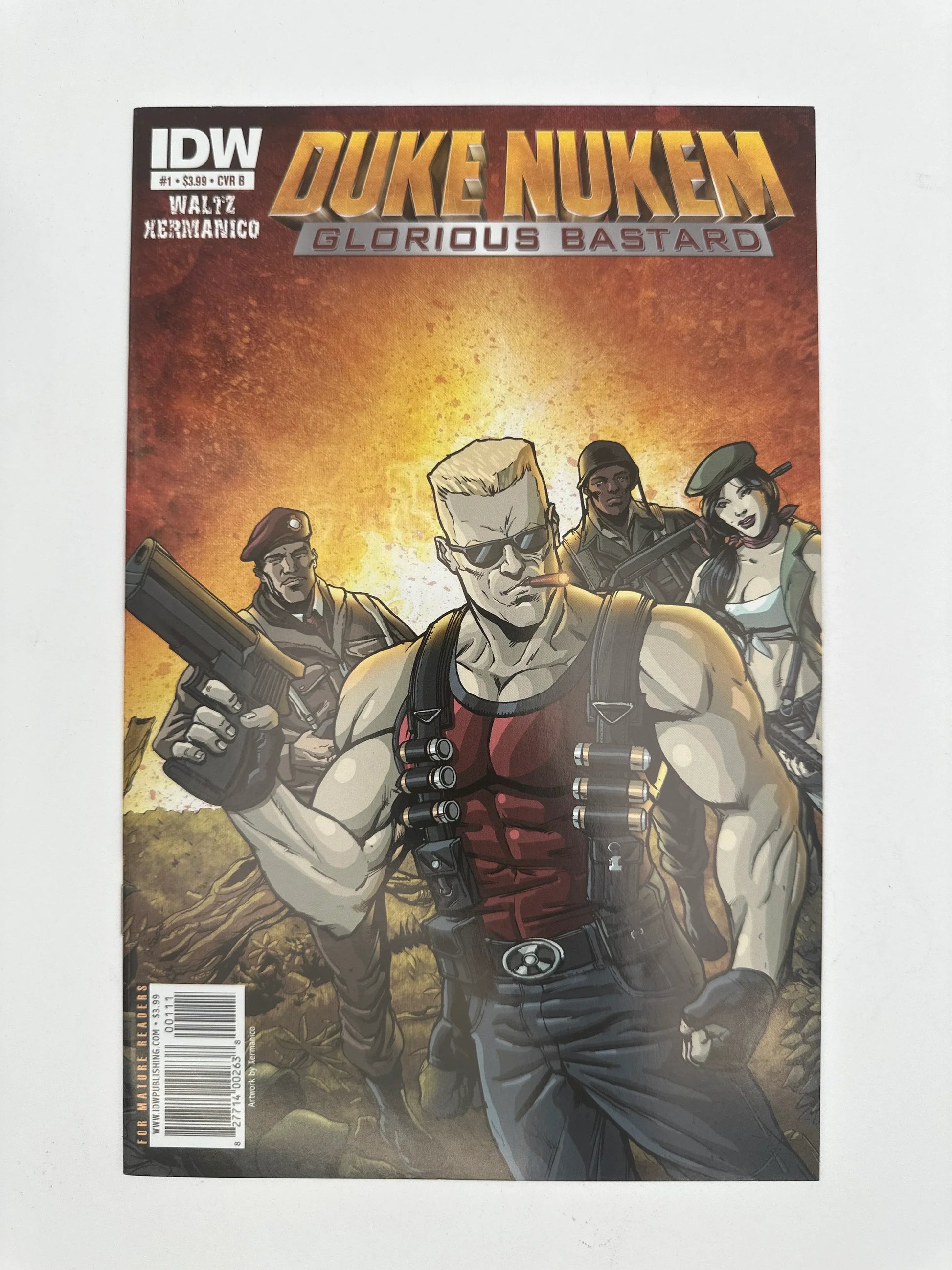 Duke Nukem Glorious Bastard #1B NM - Glass City Comics & Collectibles