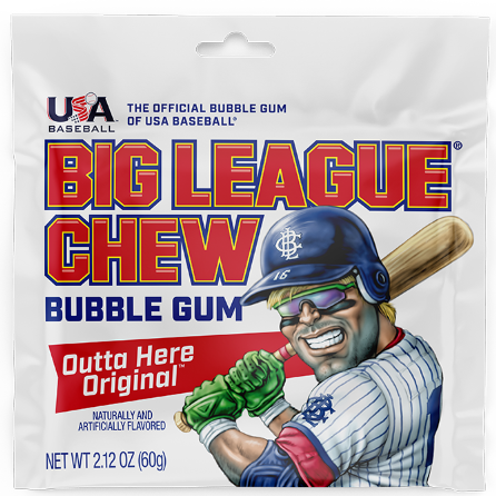 Big League Chew Gum 2.12 oz