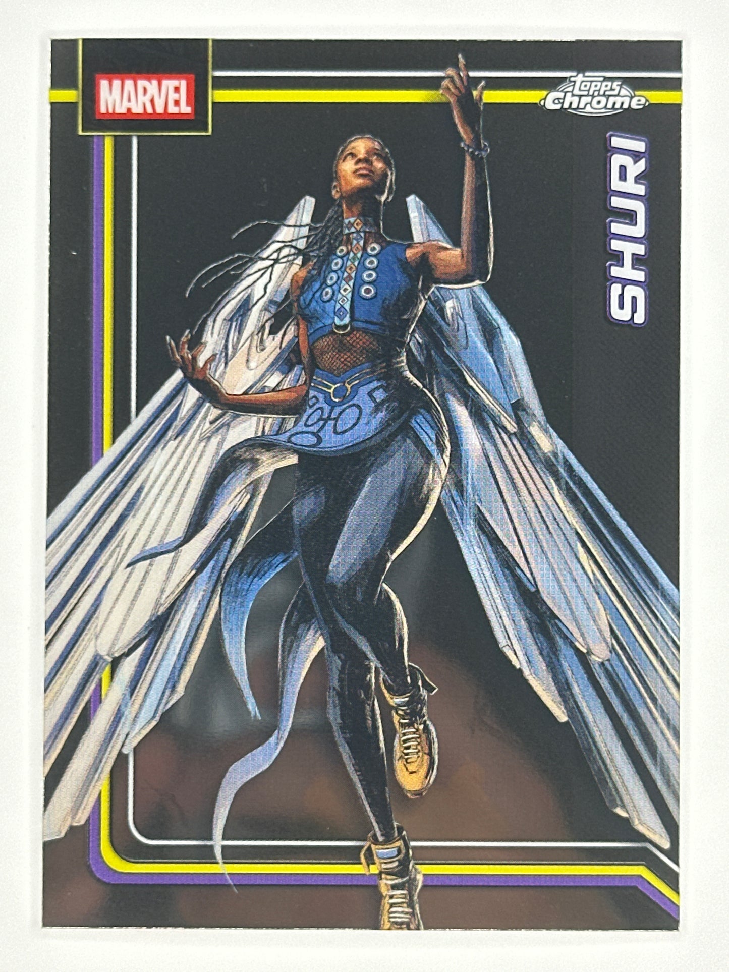 2026 Topps Marvel Chrome 154 Shuri Base Card
