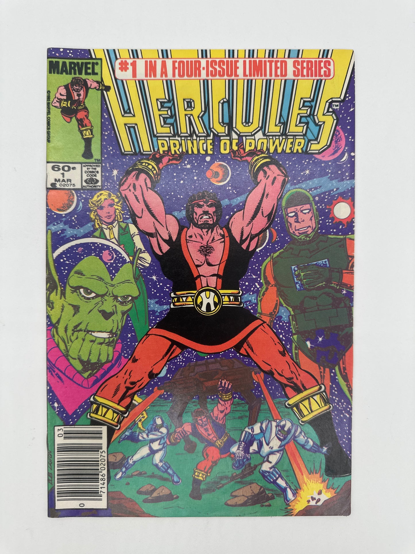 Hercules: Prince of Power #1 Newsstand VF