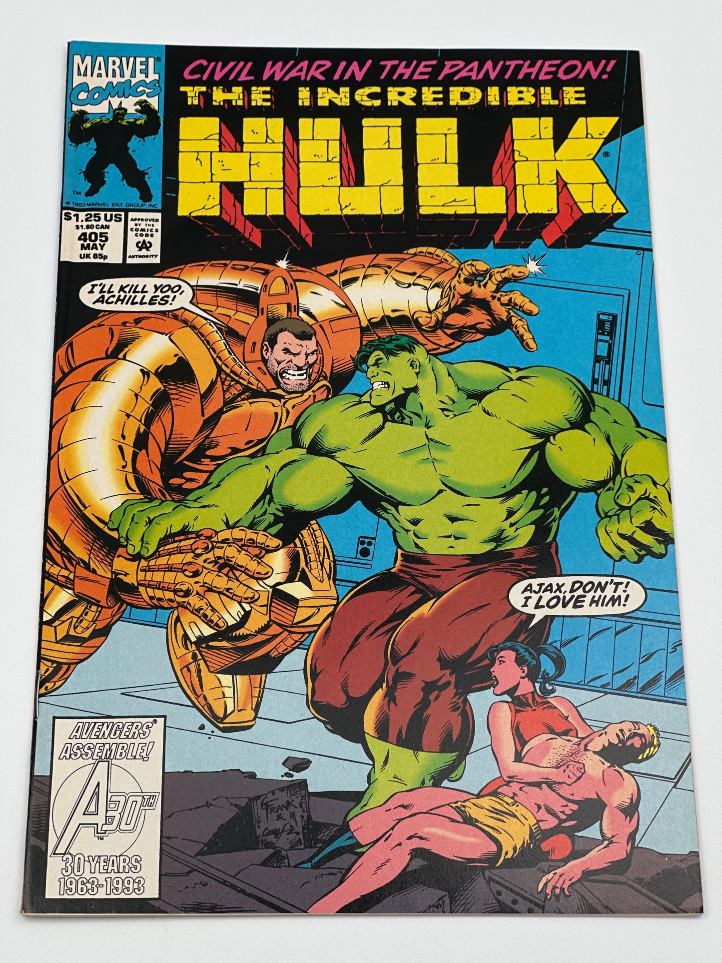 The Incredible Hulk #405 CVR A VF/NM