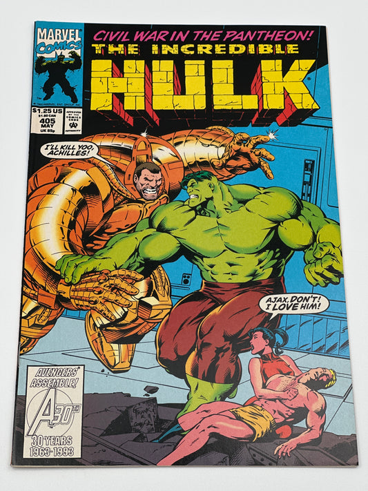 The Incredible Hulk #405 CVR A VF/NM