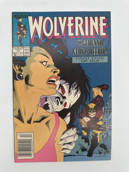Wolverine #15 Newsstand NM