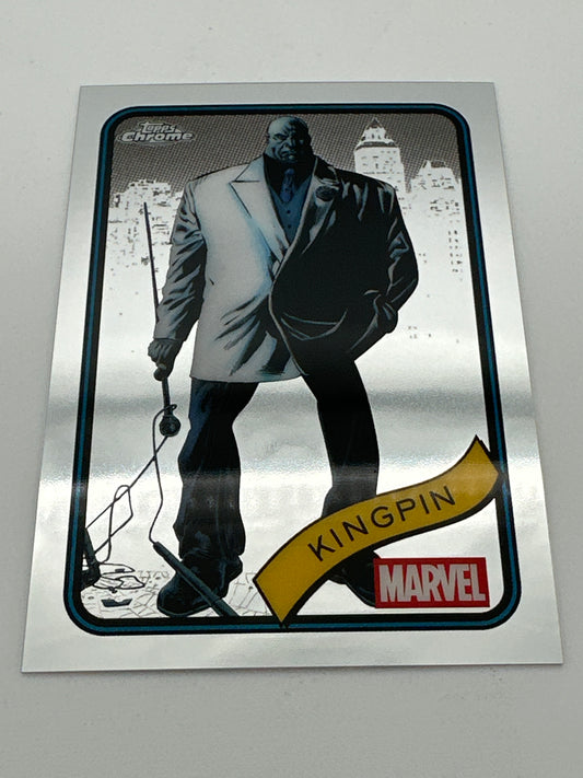 Marvel Topps Chrome Kingpin Base