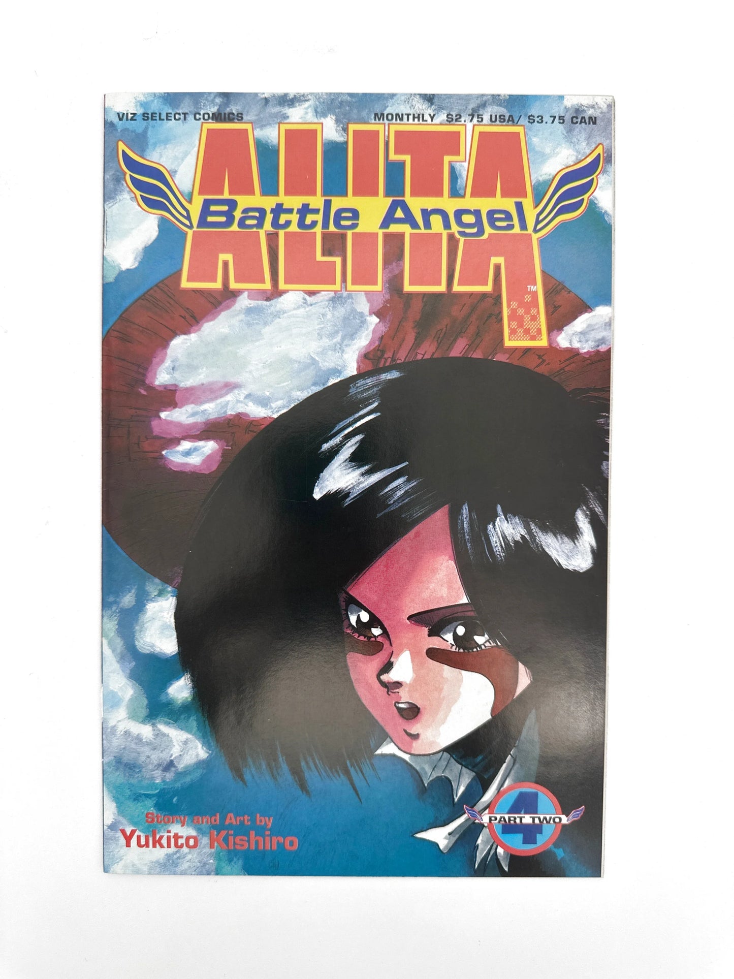 Alita: Battle Angel comic book, issue #4.
