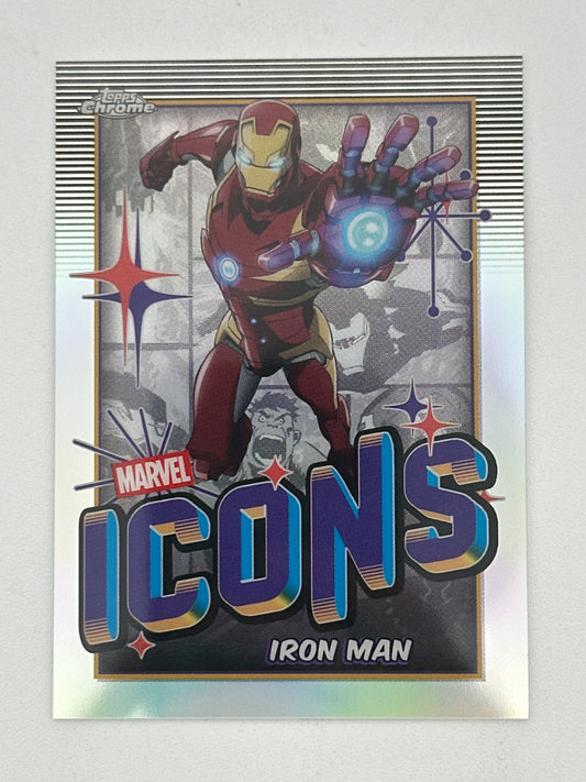 Marvel Topps Chrome Icons Iron Man