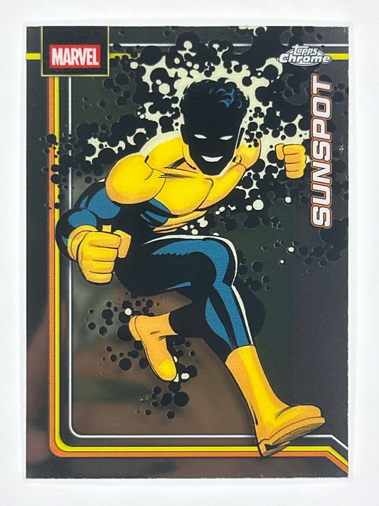2026 Topps Marvel Chrome 172 Sunspot Base Card