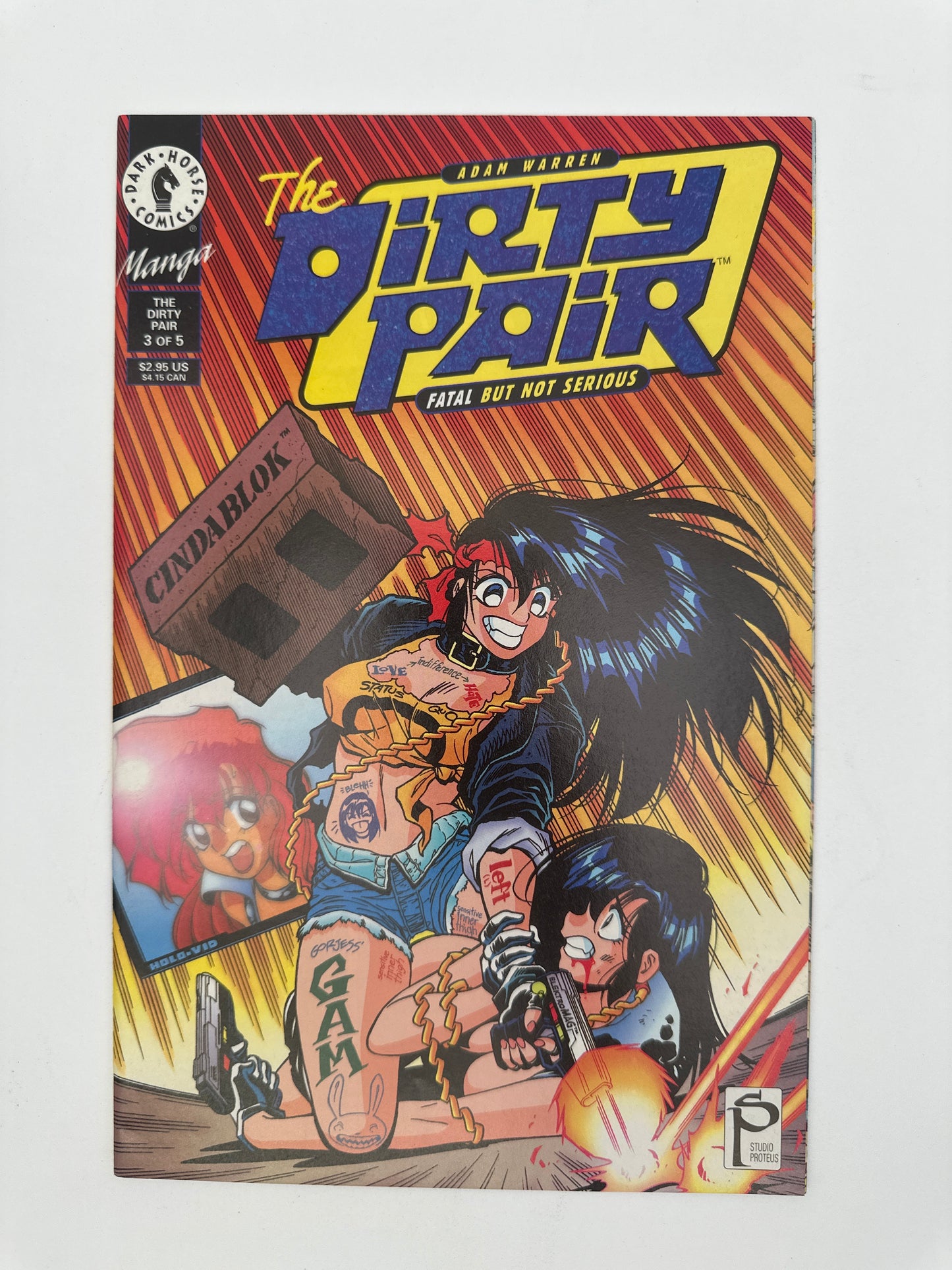 Dirty Pair: Fatal But Not Serious #3 VF/NM