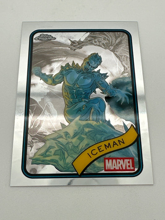 Marvel Topps Chrome Iceman Base