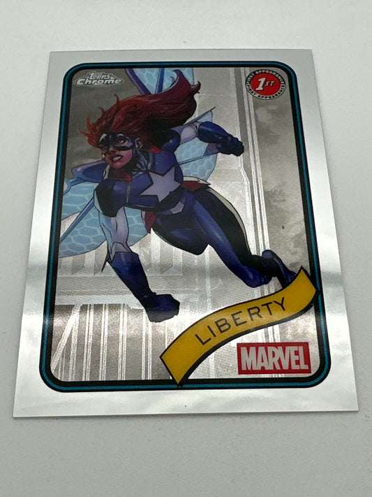 Marvel Topps Chrome Liberty Base