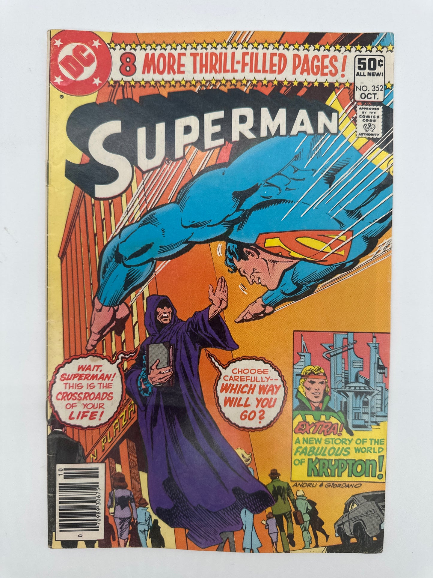 Superman #352 Newsstand VF