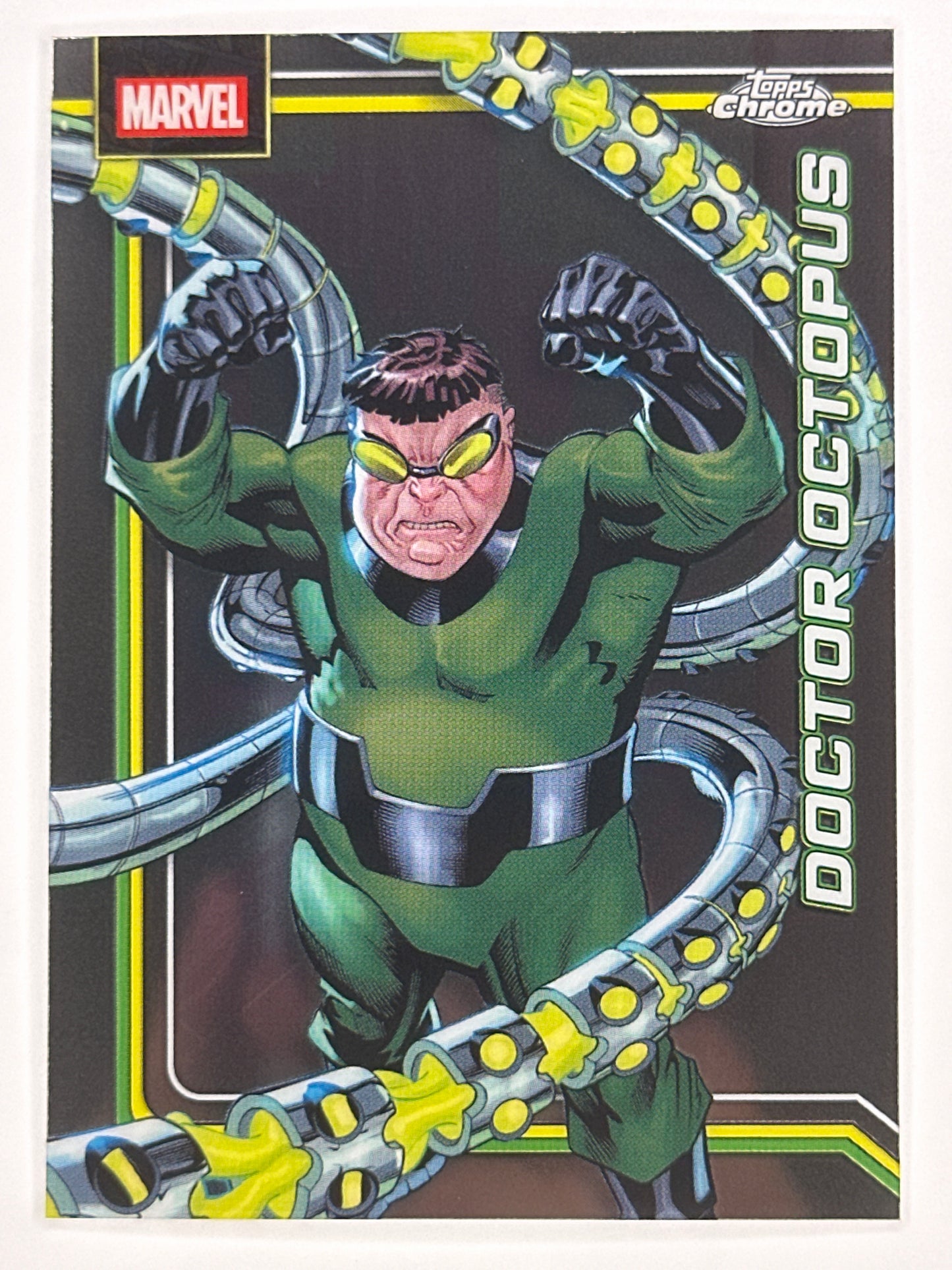 2026 Topps Marvel Chrome 029 Doctor Octopus Base Card