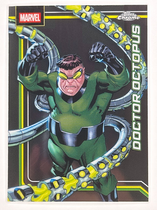2026 Topps Marvel Chrome 029 Doctor Octopus Base Card