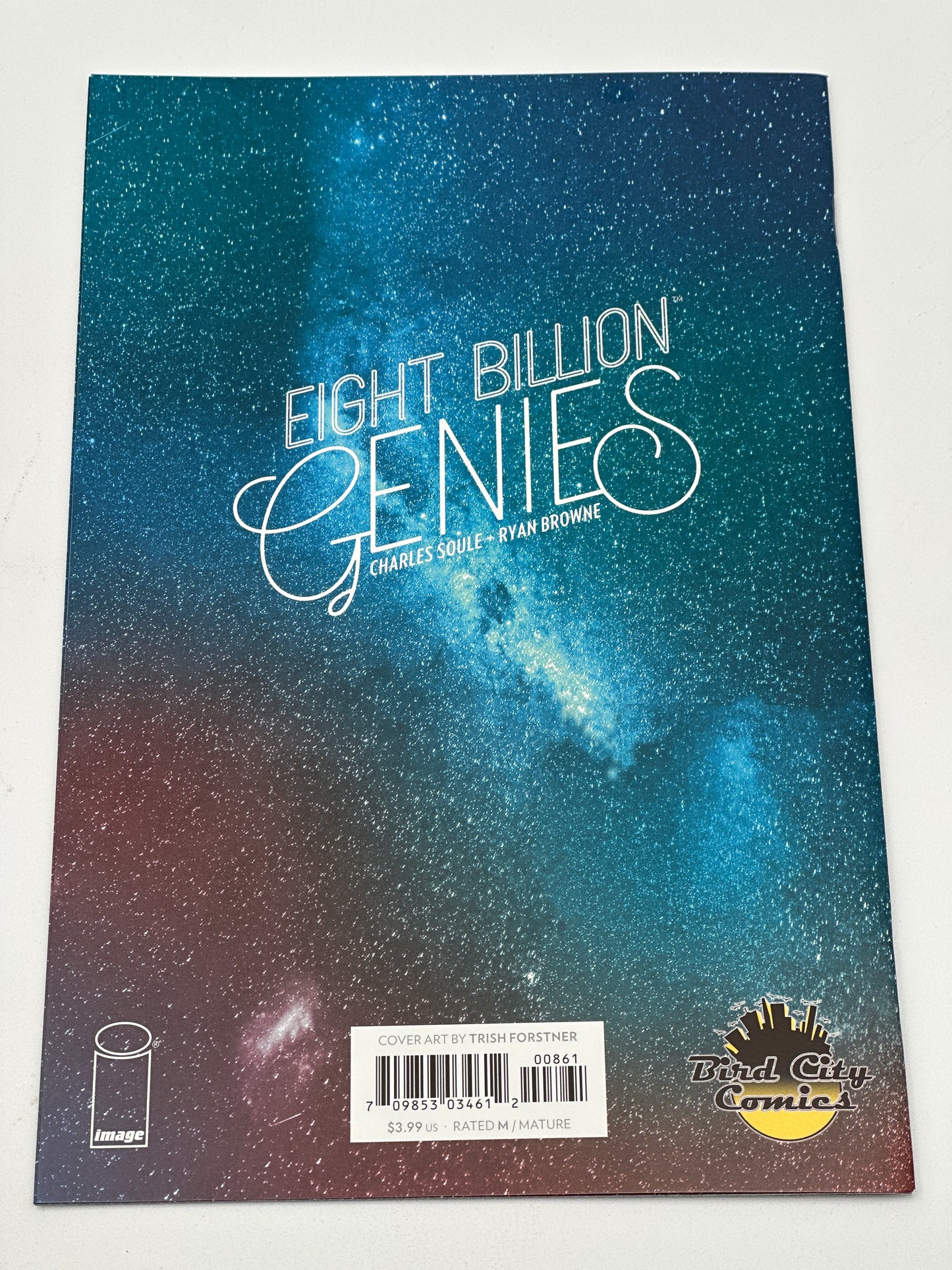 Eight Billion Genies Trish Forstner Bird City #8 Mario Variant NM