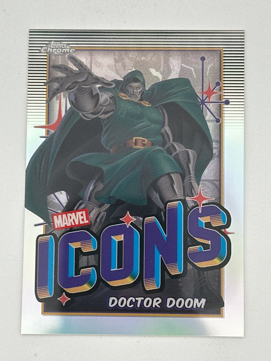 Marvel Topps Chrome Icons Doctor Doom