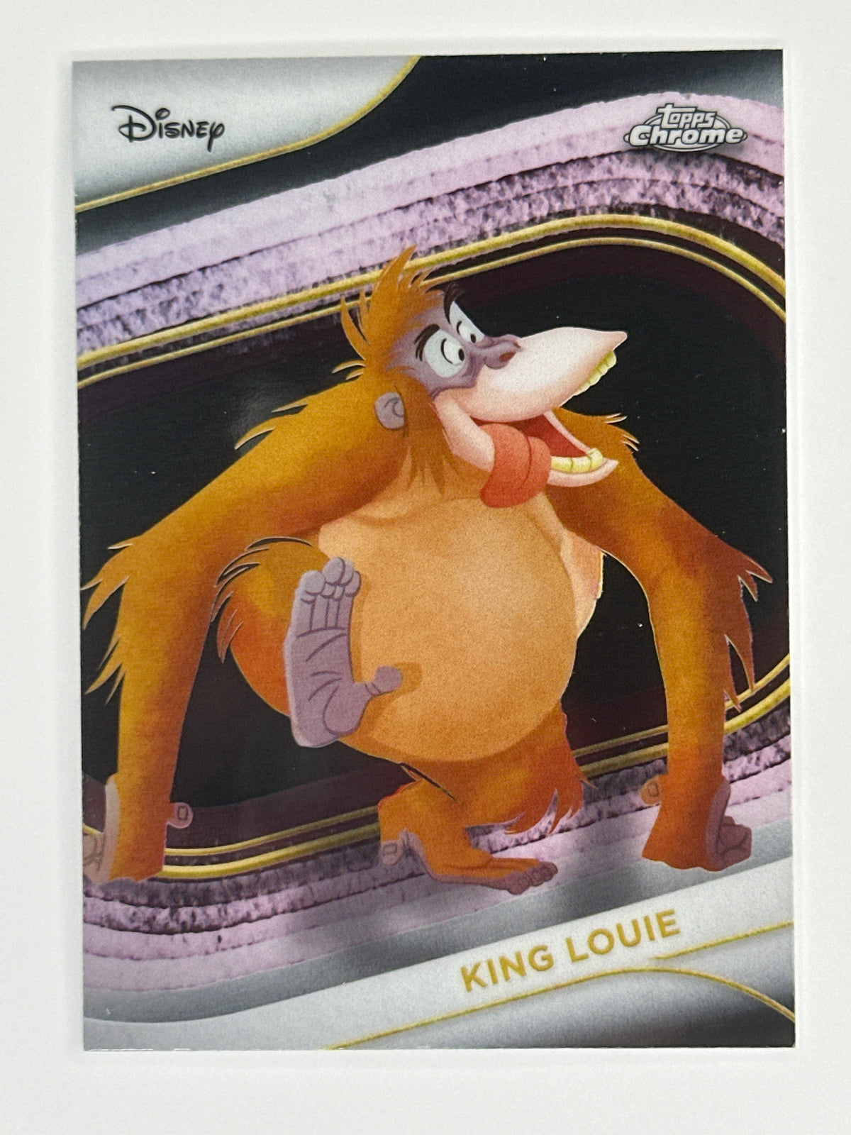 2025 Topps Disney Chrome 108 King Louie Base Card