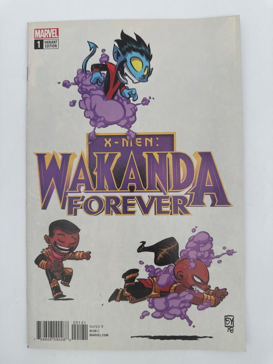 X-Men: Wakanda Forever #1 Skottie Young Baby Variant NM