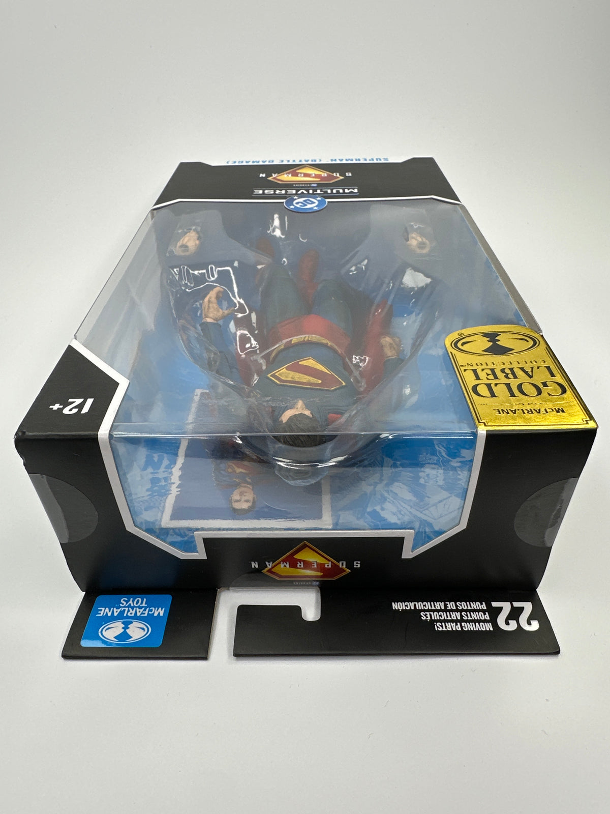 Superman (2025) Battle Damage Gold Label 7-Inch Action Figure by McFarlane Toys