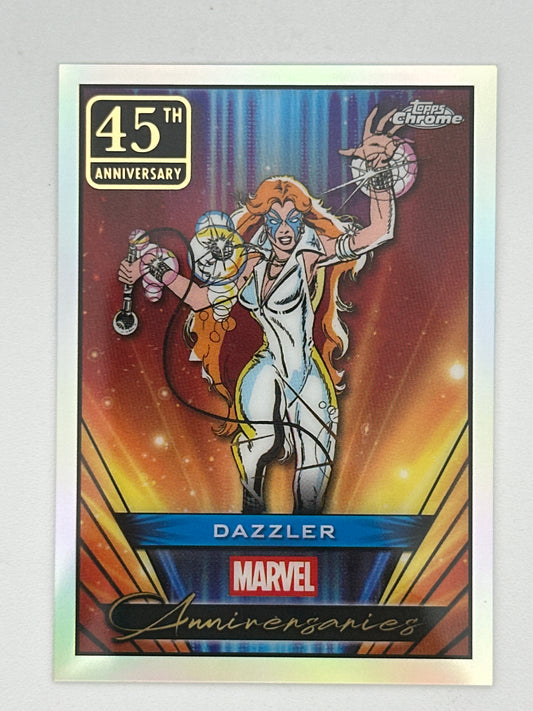 Marvel Topps Chrome Anniversaries Dazzler