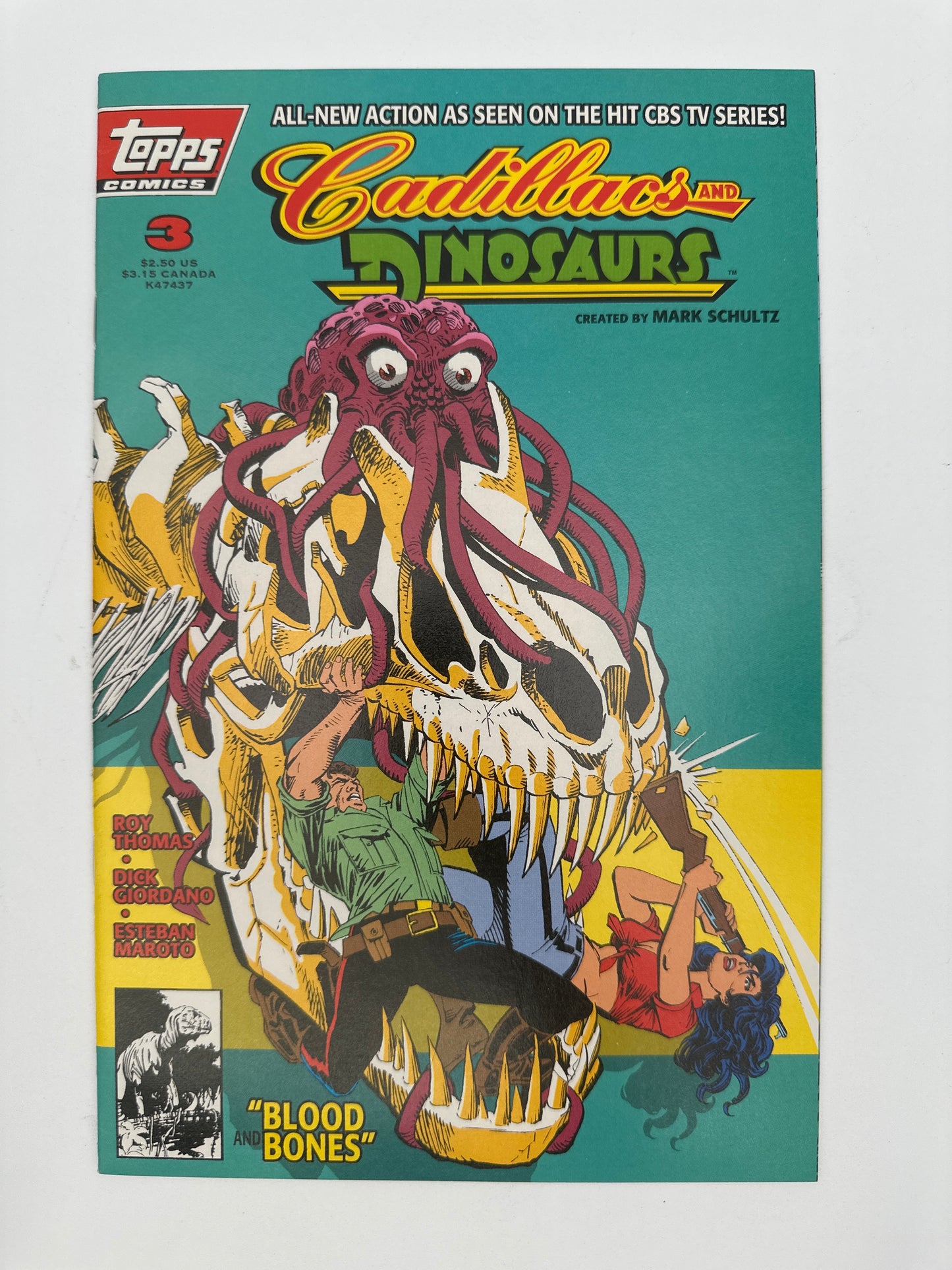 Cadillacs and Dinosaurs #3 Variant Cover NM