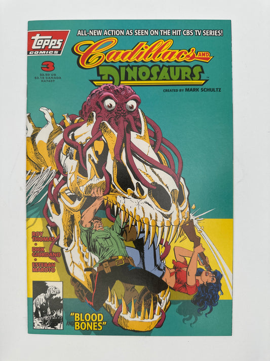 Cadillacs and Dinosaurs #3 Variant Cover NM