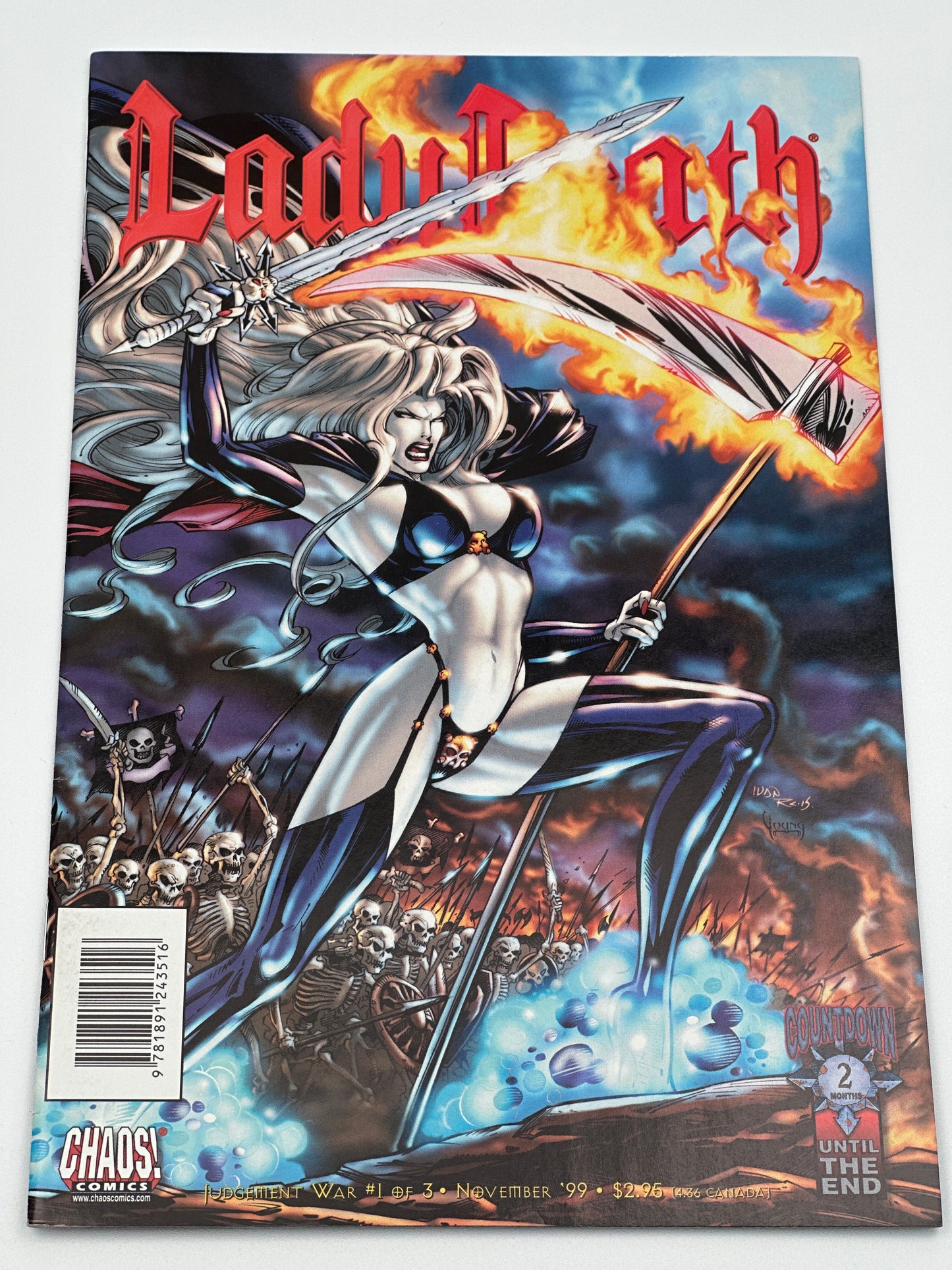 Lady Death: Judgement War #1 CVR A VF/NM