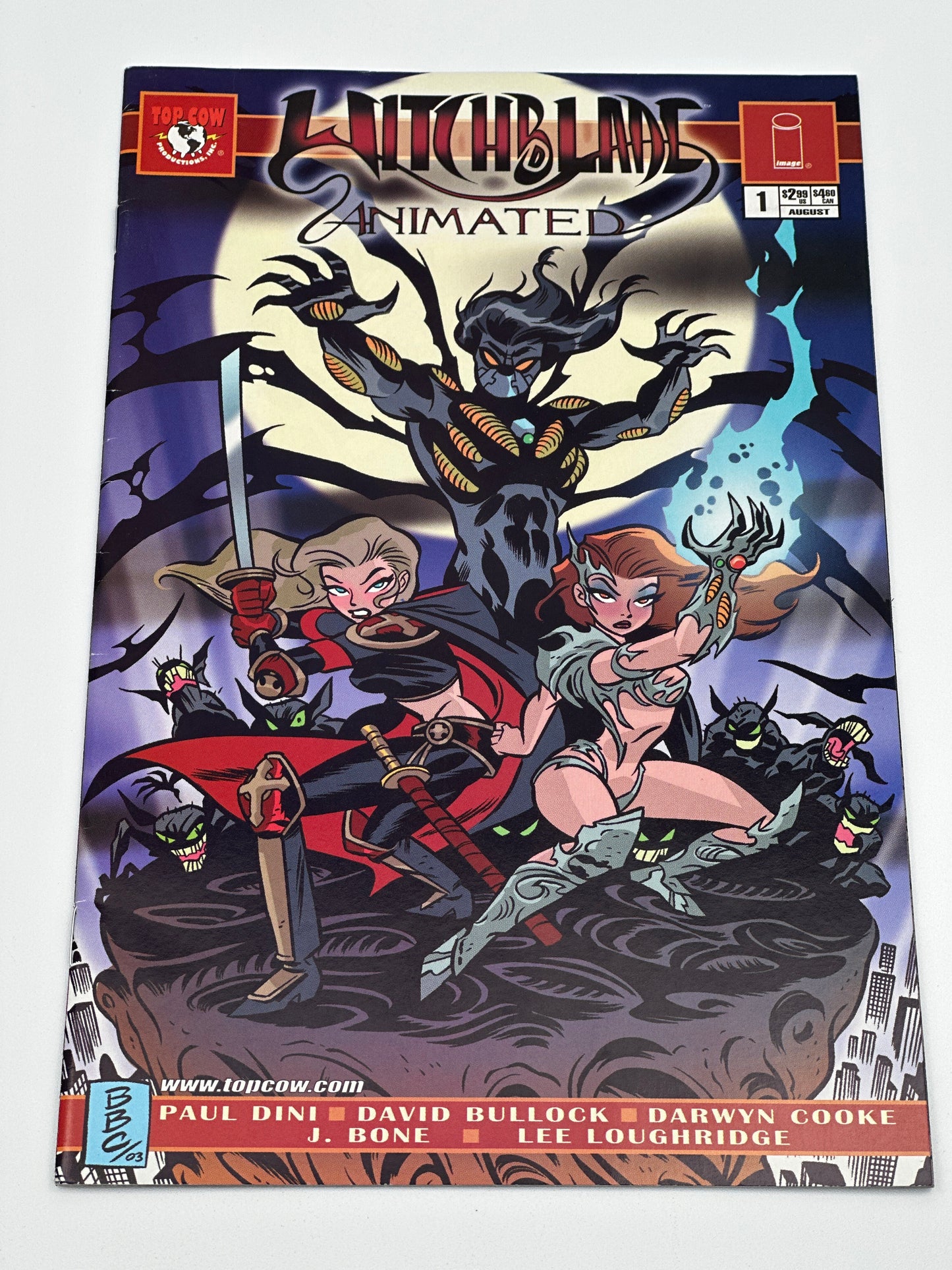 Witchblade: Animated #1 CVR A VF/NM