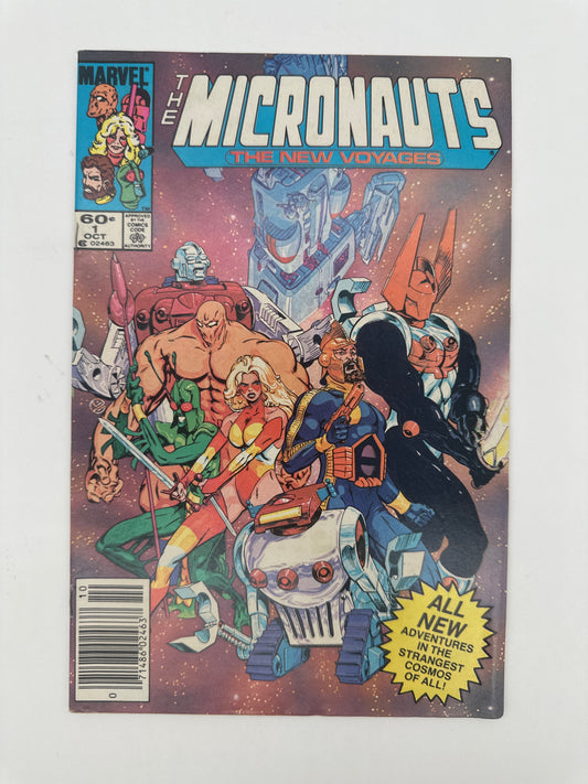 The Micronauts #1 Newsstand VF
