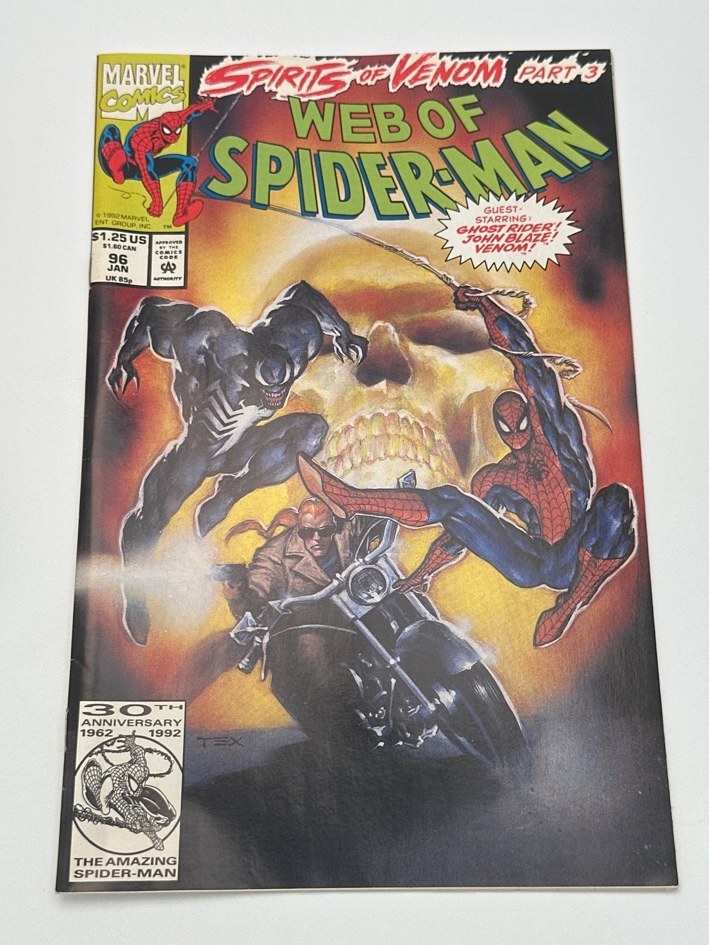 Web of Spider-Man #96 FN/VF