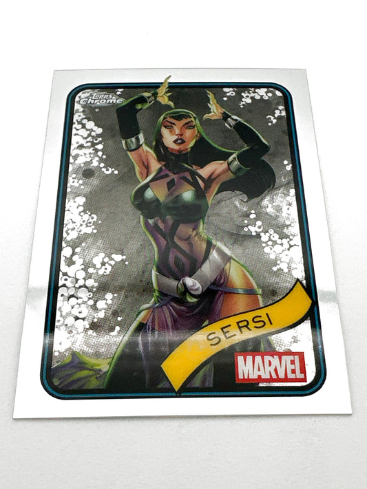 Marvel Topps Chrome Sersi Base