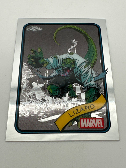 Marvel Topps Chrome Lizard Base