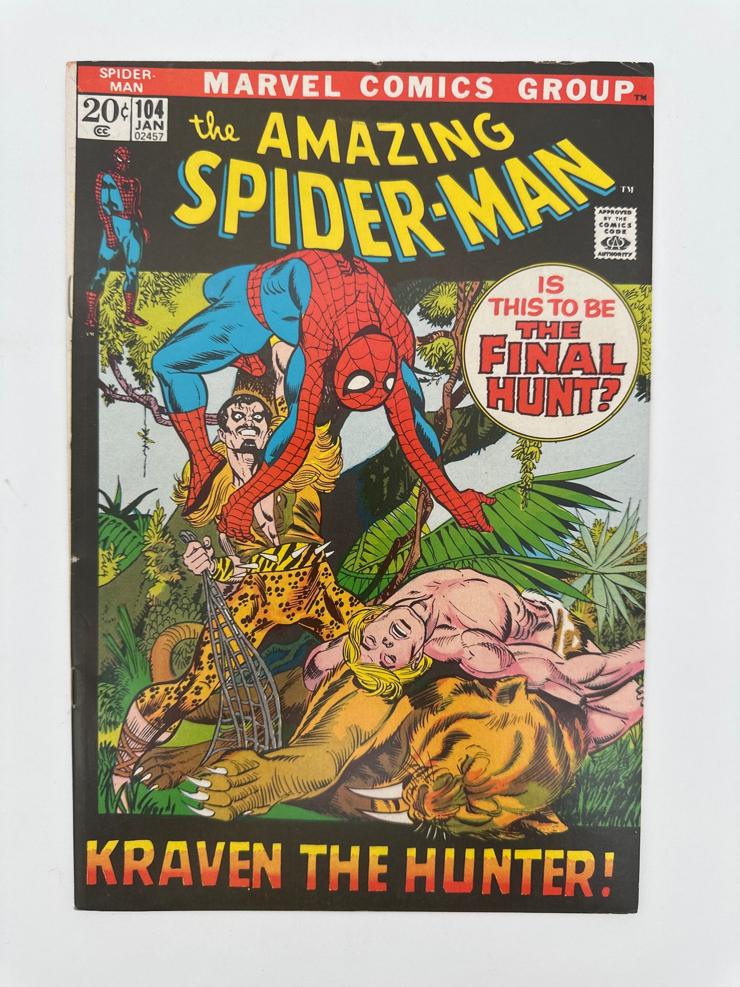 Amazing Spider-Man #104 F/VF
