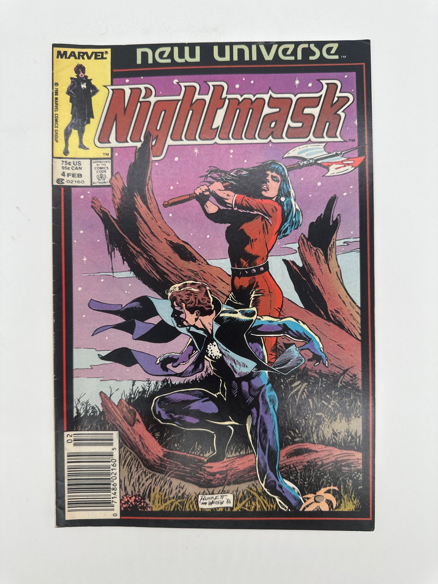 Nightmask #4 Newsstand VF