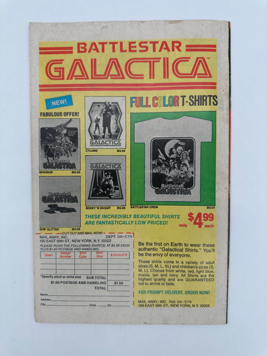 Battlestar Galactica #3 Newsstand FN/VF