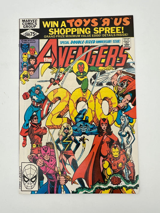 The Avengers #200 Toys “R” Us Issue NM