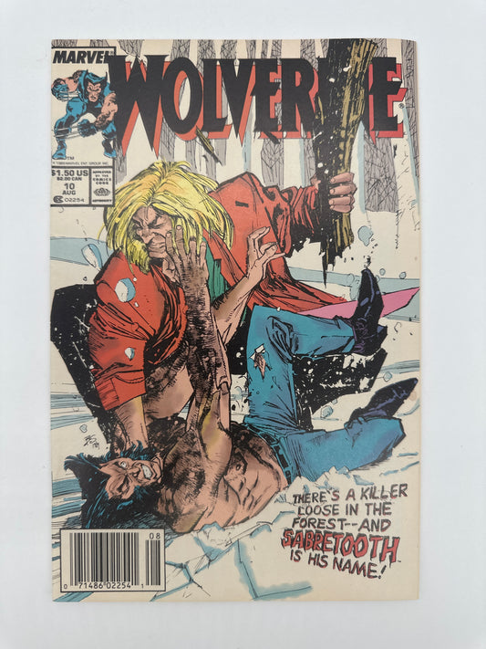 Wolverine #10 Newsstand VF/NM