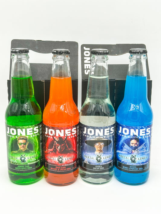 MORTAL KOMBAT II X Jones Soda Collection (Release Date Error)