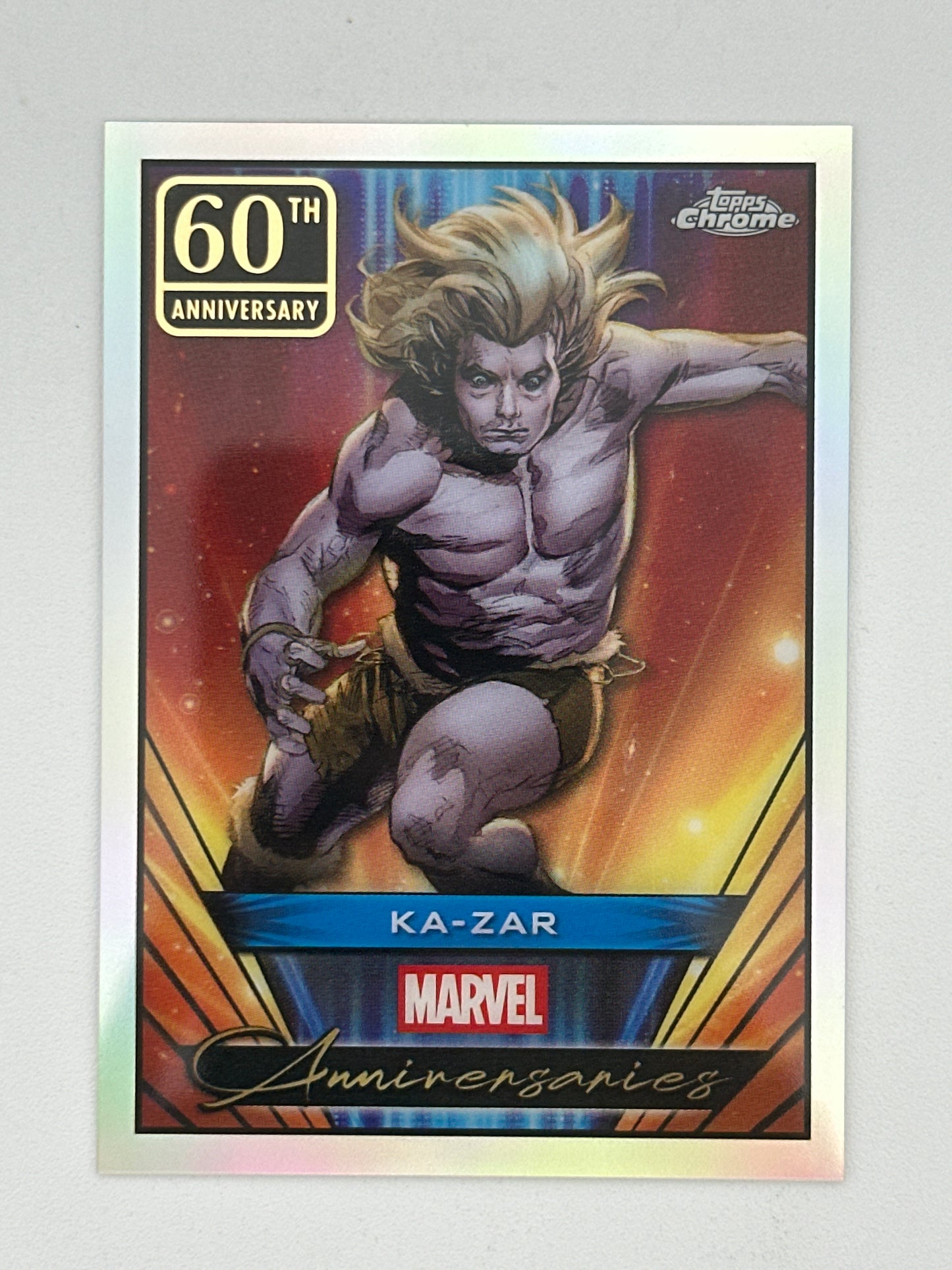 Marvel Topps Chrome Anniversaries Ka-Zar