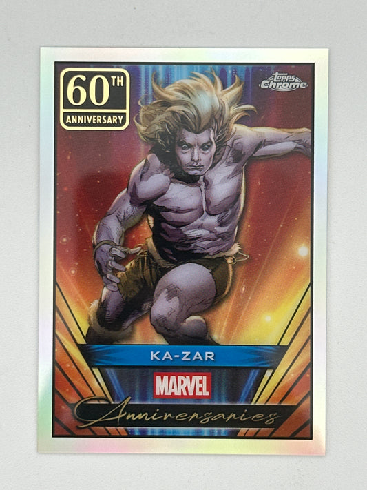 Marvel Topps Chrome Anniversaries Ka-Zar