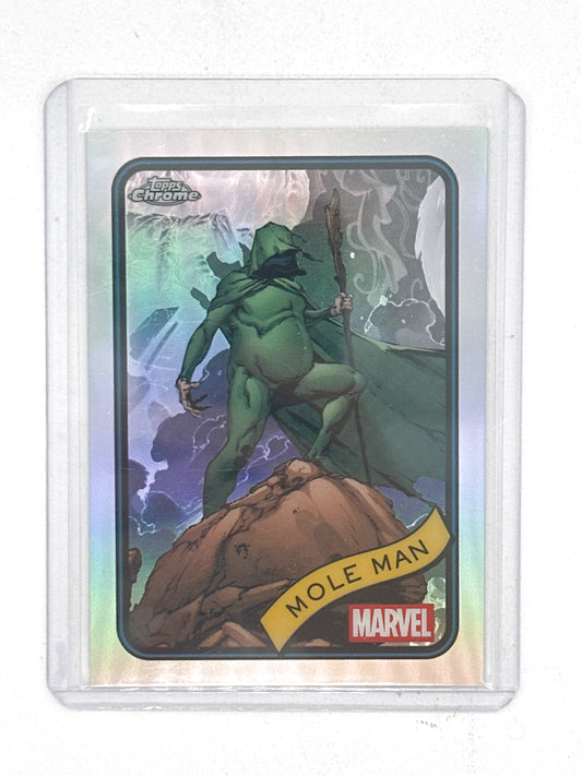 2025 Topps Marvel Chrome #026 Mole Man Base Refractor