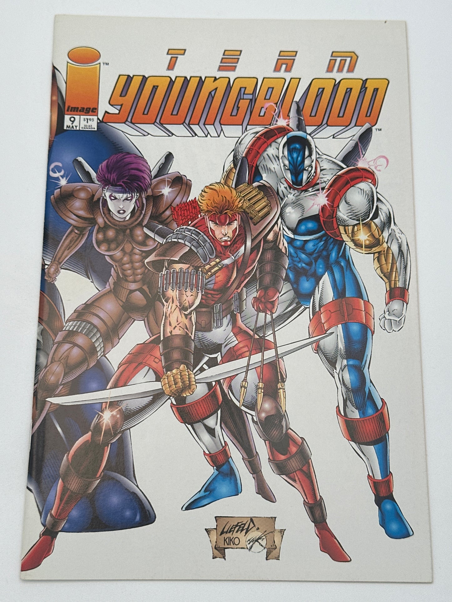 Team Youngblood #9 VF/NM