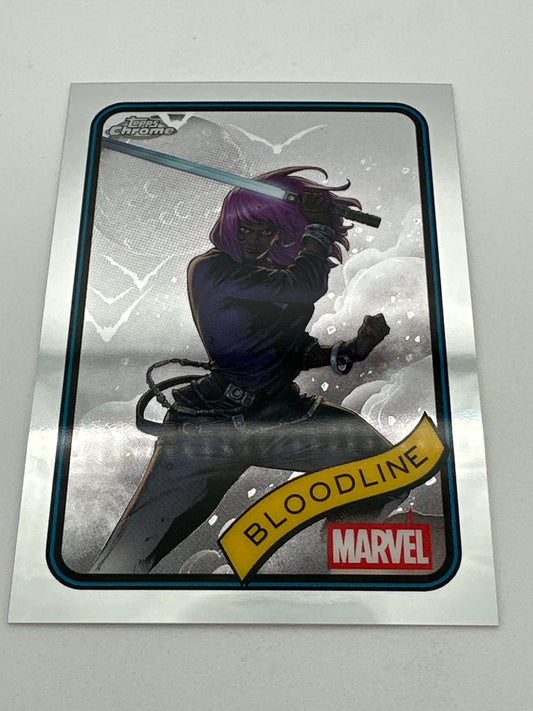 Marvel Topps Chrome Bloodline Base