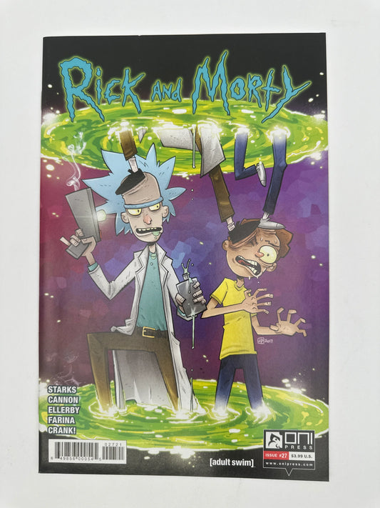 Rick and Morty #27 Justin Peterson Variant NM