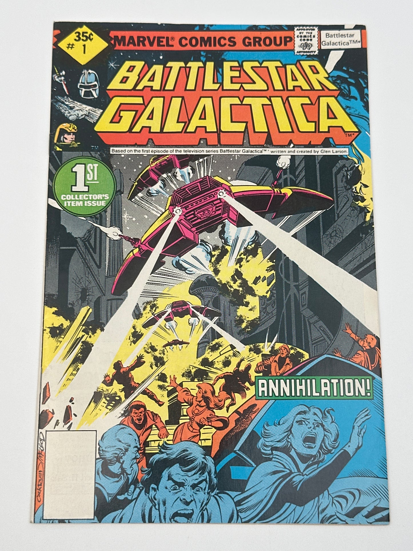 Battlestar Galactica #1 Whitman VF