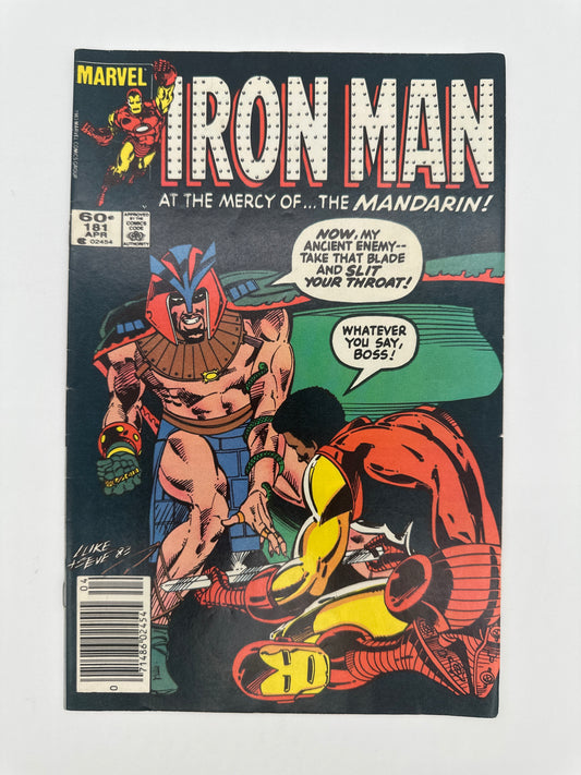 Iron Man #181 Newsstand VF