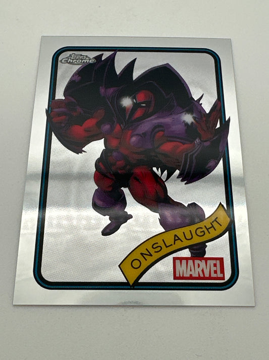 Marvel Topps Chrome Onslaught Base