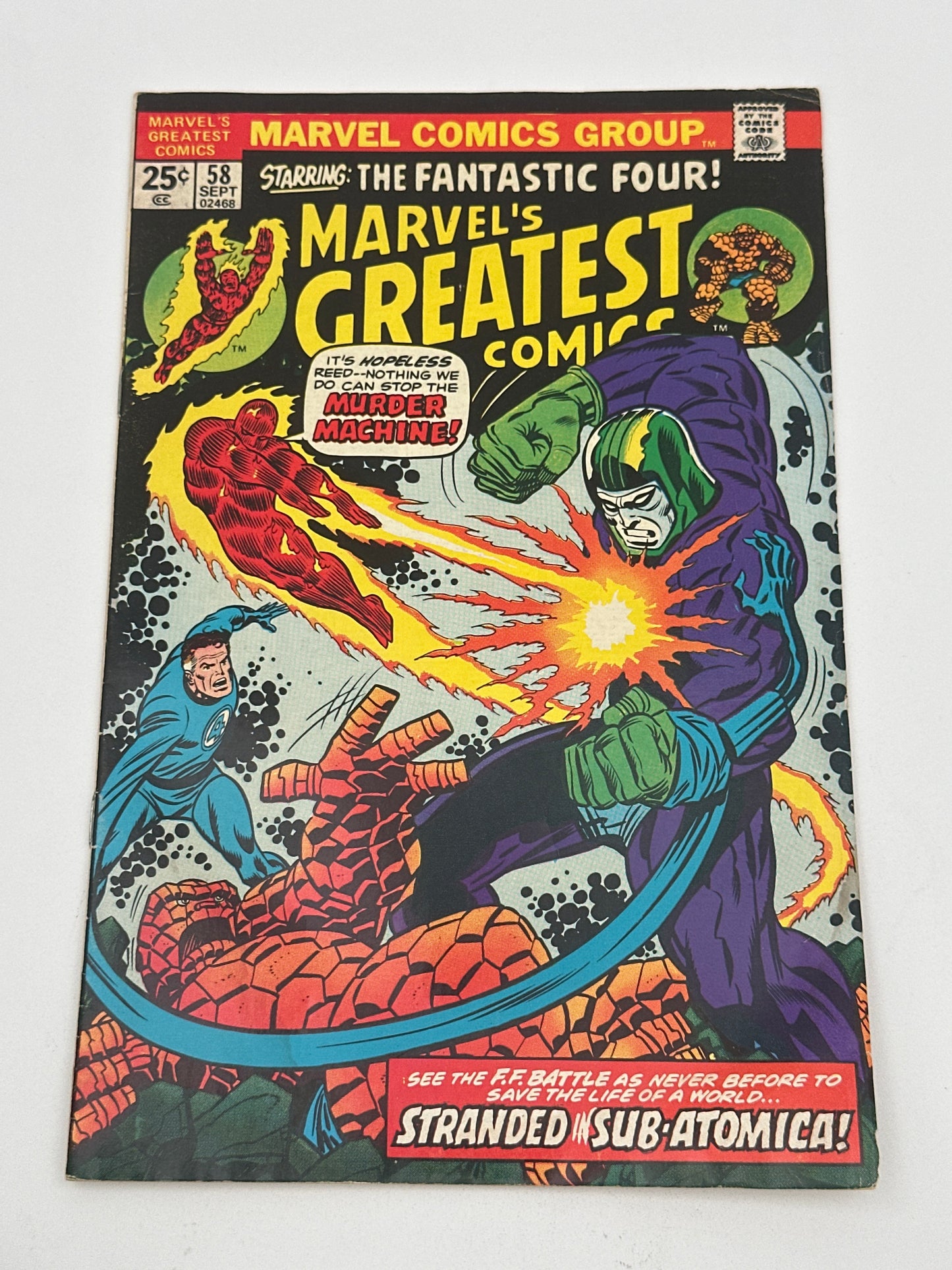 Marvel's Greatest Comics #58 VG/FN